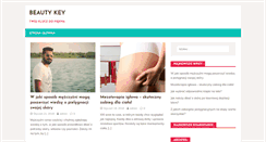 Desktop Screenshot of beautykey.pl